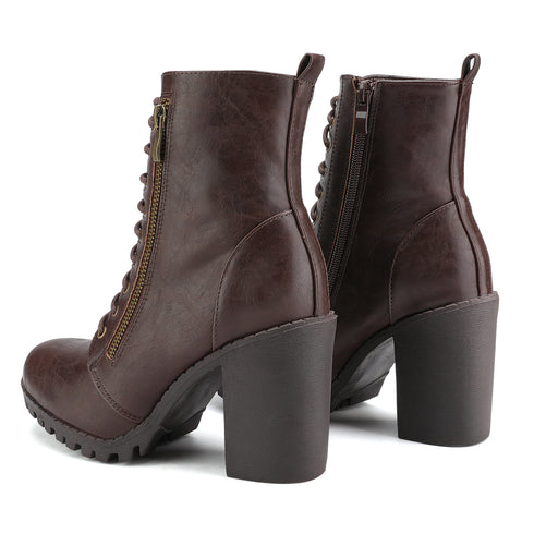 Stylische Damen Stiefeletten - Trendige Blockabsatz-Stiefel | rundum Komfort
