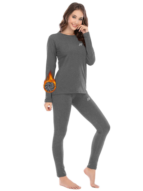 2er-Pack Thermounterwäsche Damen Stretch & Wärme