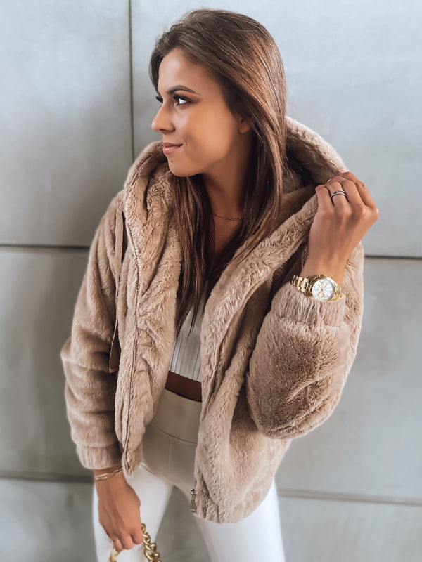 DAMEN WINTERMANTEL MIT KAPUZE | ÜBERGRÖSSE GEFÜTTERT