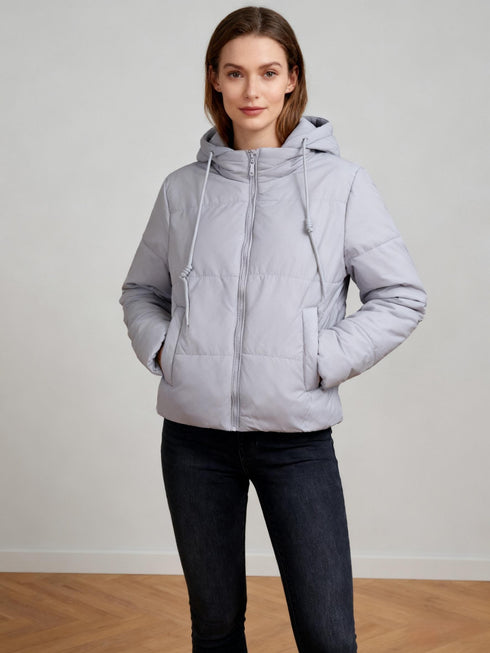 Winter Woman Jacket Daunenjacke mit Kapuze – Leicht & Warm