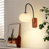 Drehbare Khaki-Glas-Wandleuchte