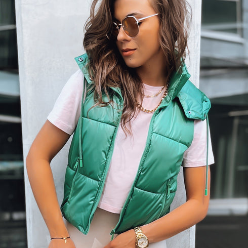 Gesteppte Weste Damen mit Kapuze | Sportlich & Leicht