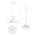 Eira LED Hängelampe 7W Scandinavian Design Einzel-Pendel