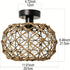 Camila Handgewebte LED Pendelleuchte Boho | Shiraki