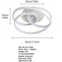 Maren LED Deckenleuchte rund 40W | Shiraki