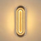 Elise LED Wandleuchte Acryl Holzoptik | Shiraki