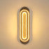 Elise LED Wandleuchte Acryl Holzoptik | Shiraki