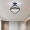 Nils LED Deckenleuchte Quadrate Schwarz | Shiraki