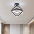 Nils LED Deckenleuchte Quadrate Schwarz | Shiraki