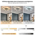 Nina LED Deckenleuchte rechteckig dimmbar 54W | Shiraki