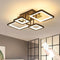 Nina LED Deckenleuchte rechteckig dimmbar 54W | Shiraki