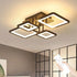 Nina LED Deckenleuchte rechteckig dimmbar 54W | Shiraki