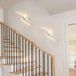 Alva LED Wandleuchte 27W Weiß Curve Design | Shiraki
