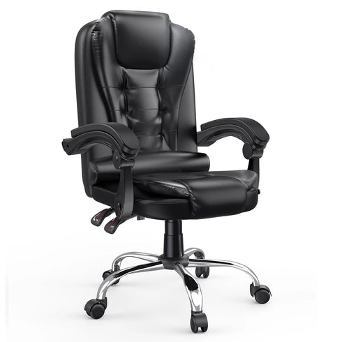 Alessandro – Ergonomischer Bürostuhl mit hoher Rückenlehne und PU-Leder