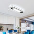 Juliette LED Deckenleuchte rechteckig 24W Weiß | Shiraki