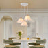 Astrid Acryl Blumen-Kronleuchte 3 lamps E27 Metall | Shiraki