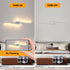 Alva LED Wandleuchte 27W Weiß Curve Design | Shiraki