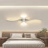Alva LED Wandleuchte 27W Weiß Curve Design | Shiraki