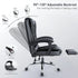 Matteo Schwenkbarer Bürostuhl mit Fußstütze – Ergonomischer Komfort