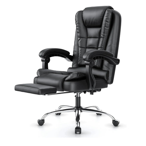 Matteo Schwenkbarer Bürostuhl mit Fußstütze – Ergonomischer Komfort