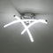 Solveig LED Deckenleuchte Gabel-Design Coolweiß | Shiraki