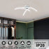 Solveig LED Deckenleuchte Gabel-Design Coolweiß | Shiraki