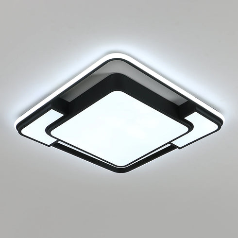 Noéline – Schwarze LED Deckenleuchte | Shiraki