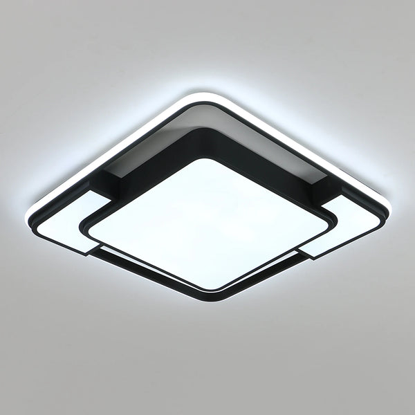 Noéline – Schwarze LED Deckenleuchte | Shiraki