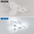 Amara LED Deckenleuchte Weiß Acryl | Shiraki