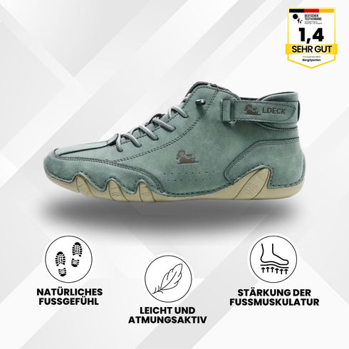 Steinbock - ergonomischer, wasserdichter & schmerzlindernder Leder-Barfußschuh