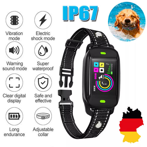 Antibell Halsband für Hunde – Verstellbar mit Ton- & Vibrationsmodus, sicher & tierfreundlich | BelloStop