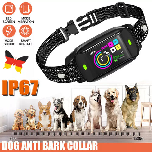 Antibell Halsband für Hunde – Verstellbar mit Ton- & Vibrationsmodus, sicher & tierfreundlich | BelloStop