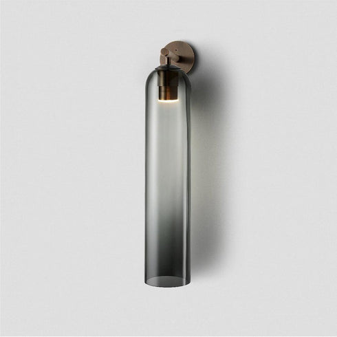 Elegante Glaskunst-Wandleuchte