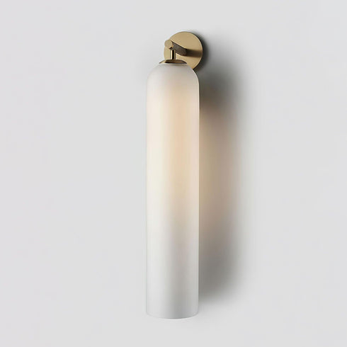 Elegante Glaskunst-Wandleuchte