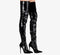 Damen High Heel Overknee Stiefel in Uni-Farben – Elegante Stiefeletten für Frühling & Herbst