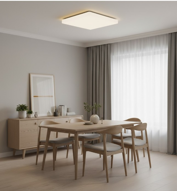 Klara LED Deckenleuchte Quadratisch | Shiraki