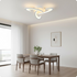 Noelle Dimmbares LED-Deckenlicht mit Fernbedienung 3-flammig | Shiraki
