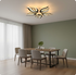Finn LED Deckenleuchte Blumenform dimmbar | Shiraki