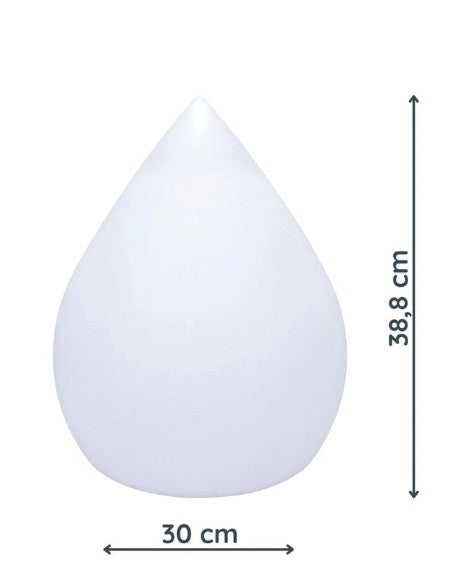 Adelaide Solar Gartenleuchte Tropfen RGB Farbwechsel | Shiraki