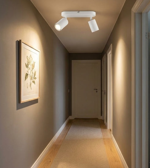 Lars LED Spotleuchte Schwenkbar GU10 Deckenlampe | Shiraki