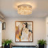 Alva LED Kristall Kronleuchter Deckenleuchte Gold | Shiraki