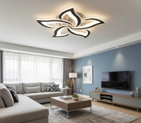 Amélie Smarte LED Deckenleuchte im Blüten-Design | Shiraki