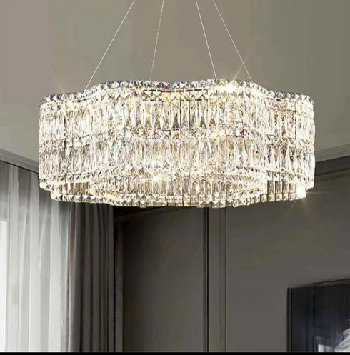 Isabella LED Moderne Pendelleuchten Kristall Kronleuchter | Shiraki