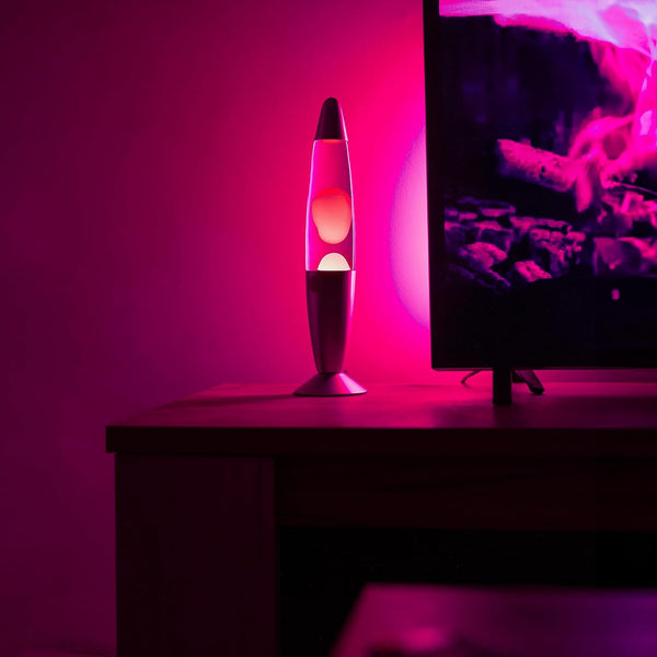 Nebula Glow – Kosmische Lava Lampe mit hypnotischem Farbspiel, 36 cm