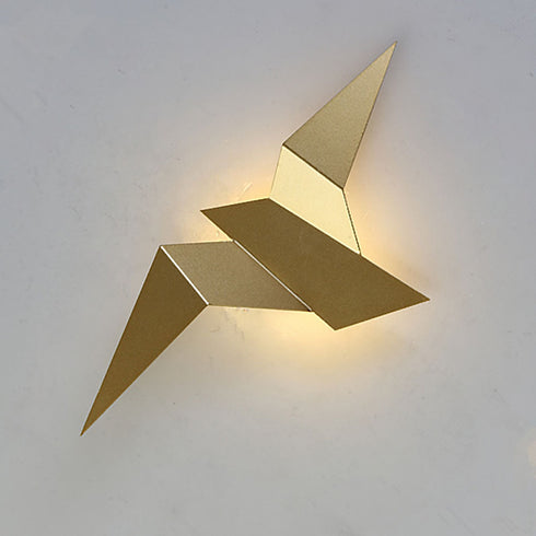 Kreative Wandleuchte in Vogel-Design