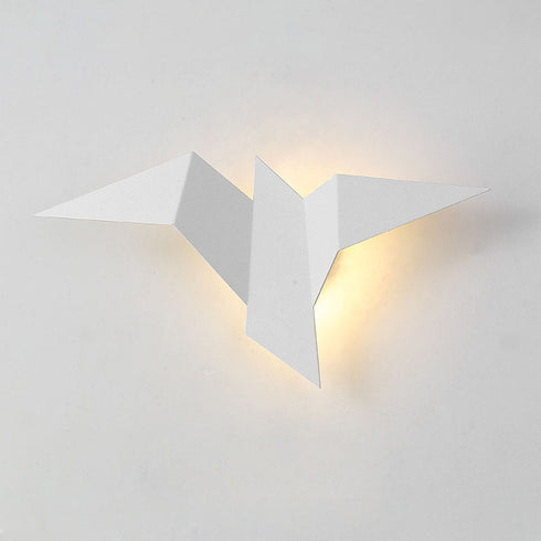 Kreative Wandleuchte in Vogel-Design