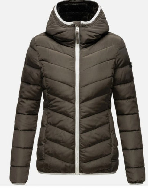Katharina Damen Leichte Steppjacke mit Kapuze
