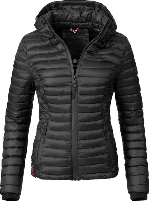 Amelie Damen Übergangs-Steppjacke mit Kapuze