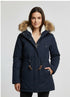 Lexa Damen Winterjacke mit Kapuze & Teddyfell