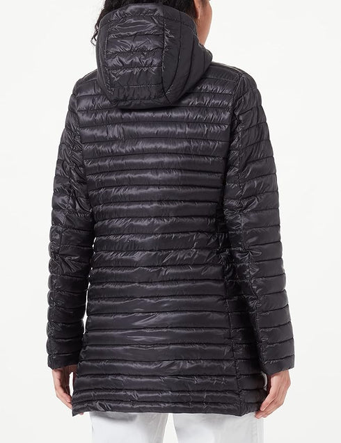 DAMEN WINTER DAUNENJACKE MIT VERSTELLBARER KAPUZE